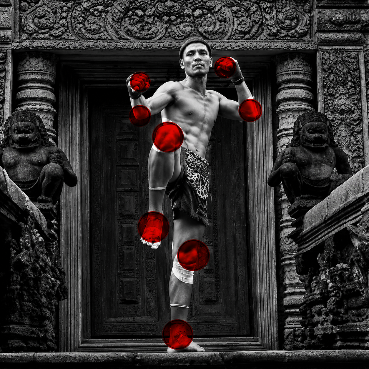 Muay Thai training
